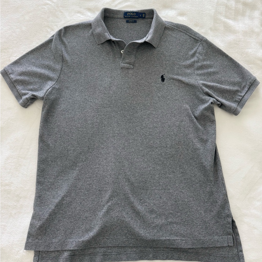 Ralph Lauren Classic Gray Polo Shirt